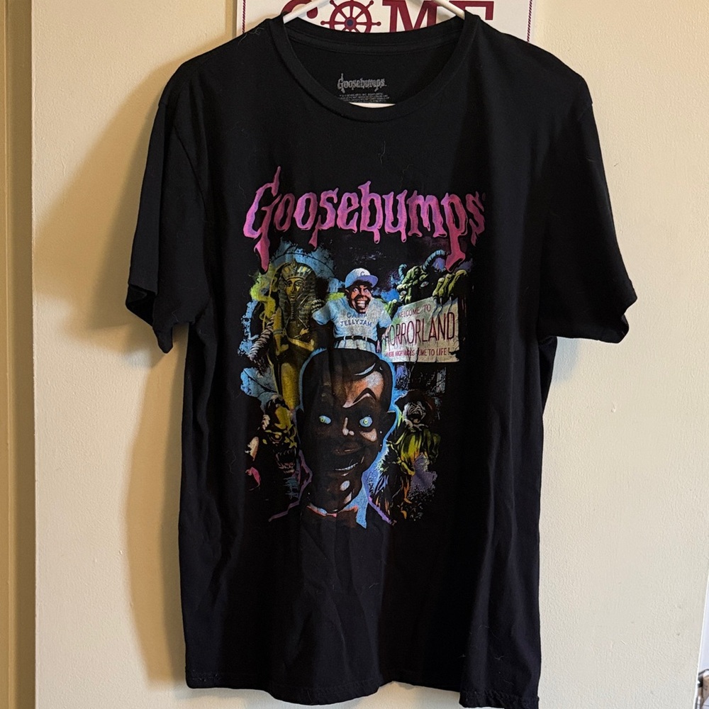 Scholastic Goosebumps Black Cotton Tee